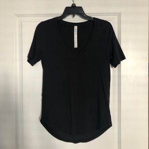 Lululemon black v-neck shirt